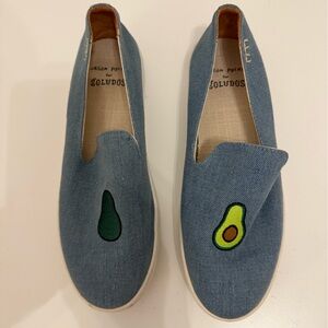 Soludos Women’s Blue Avocado Slippers
New size 9